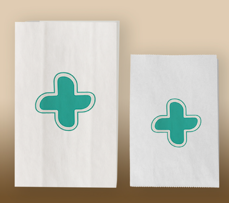 Bolsas de papel para farmacias