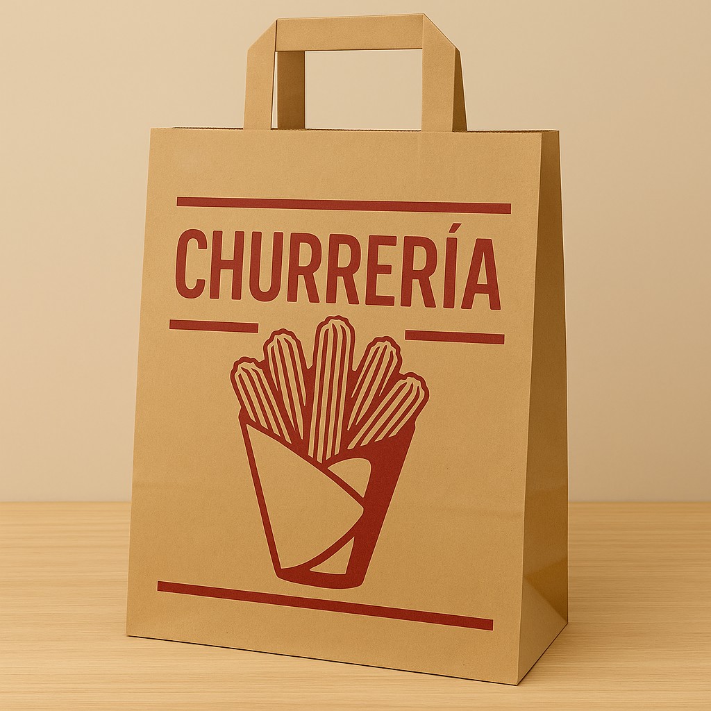 Bolsas de papel para churrería