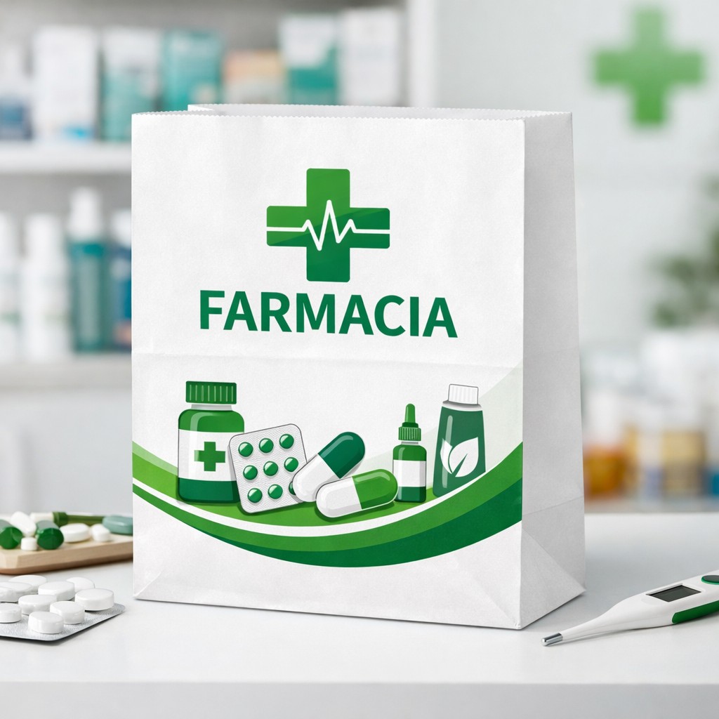 Bolsas de papel para farmacias