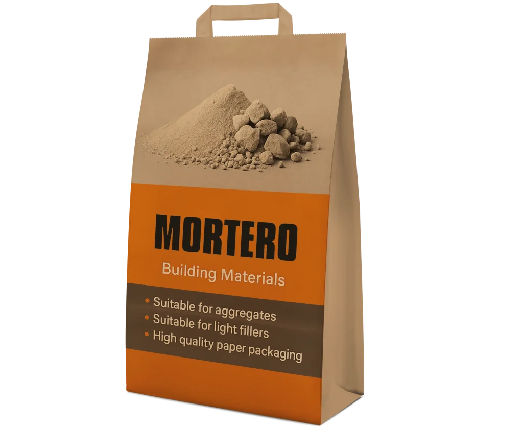 Bolsa doble capa para mortero