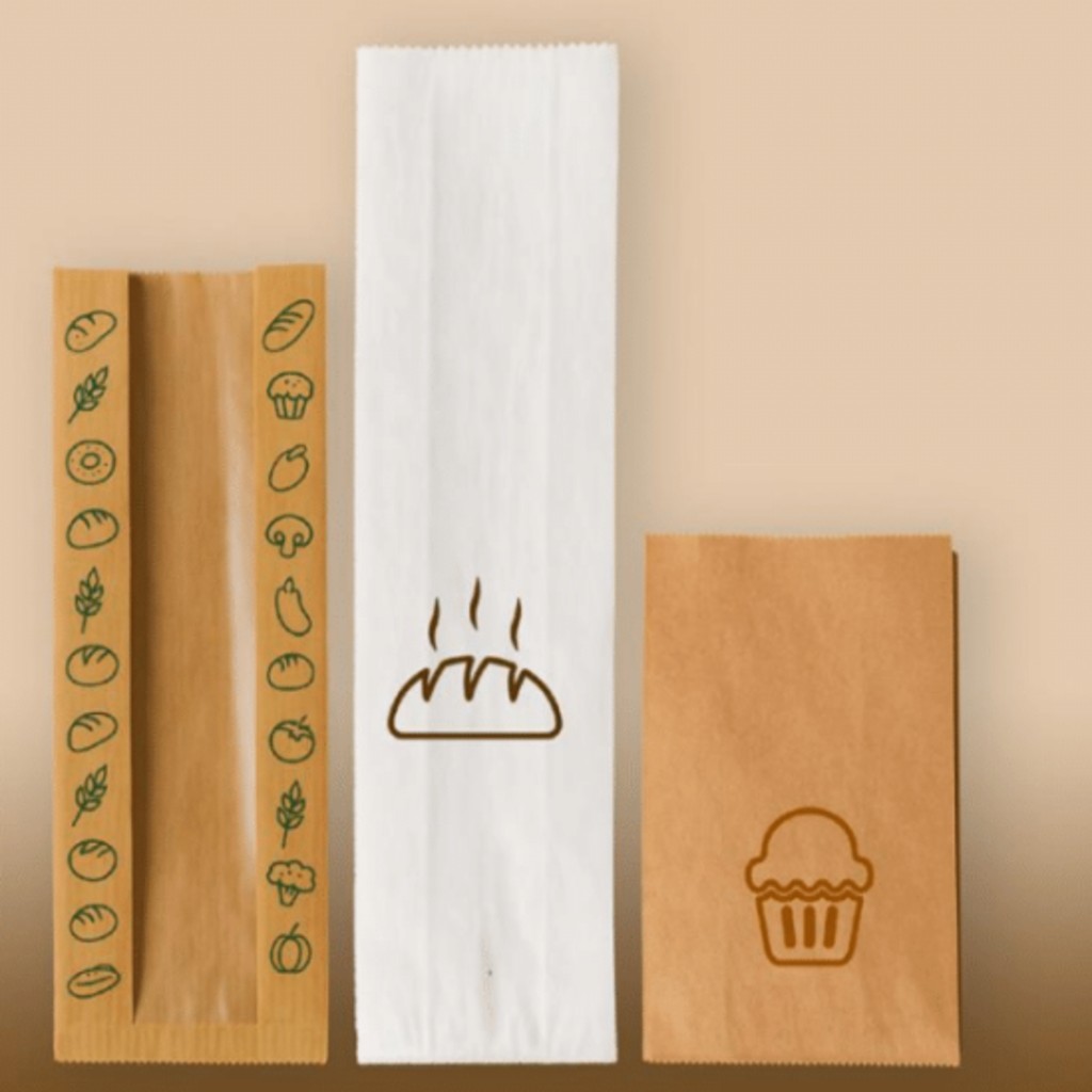 Bolsas de papel para panaderias