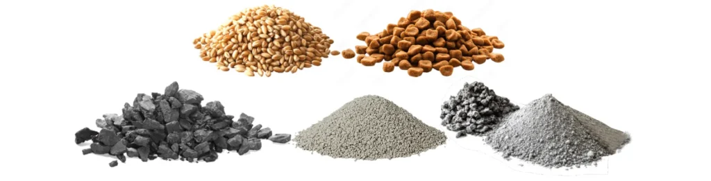 Materiales que pueden contener nuestras bolsas de papel industriales