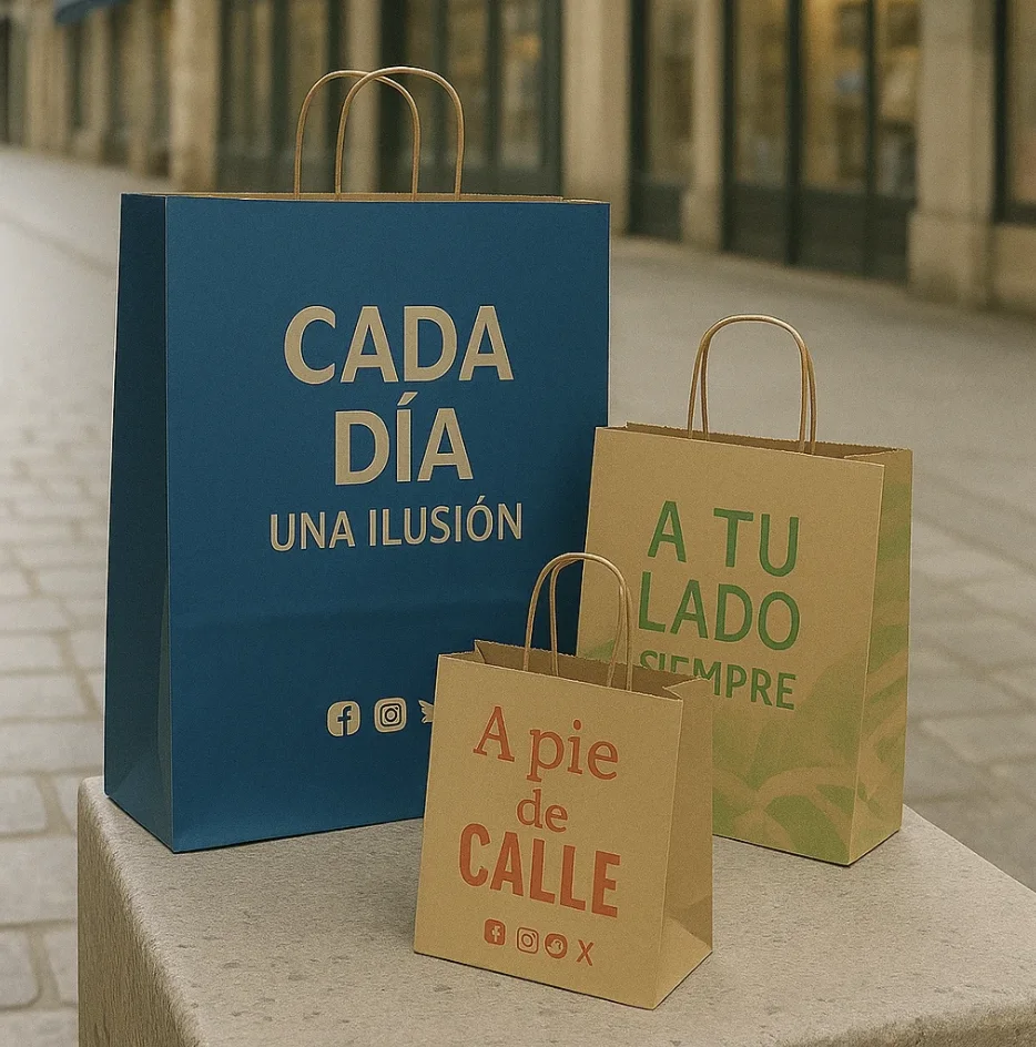 Bolsas de papel para retail